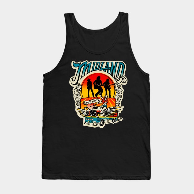 Midland band Tank Top by rozapro666